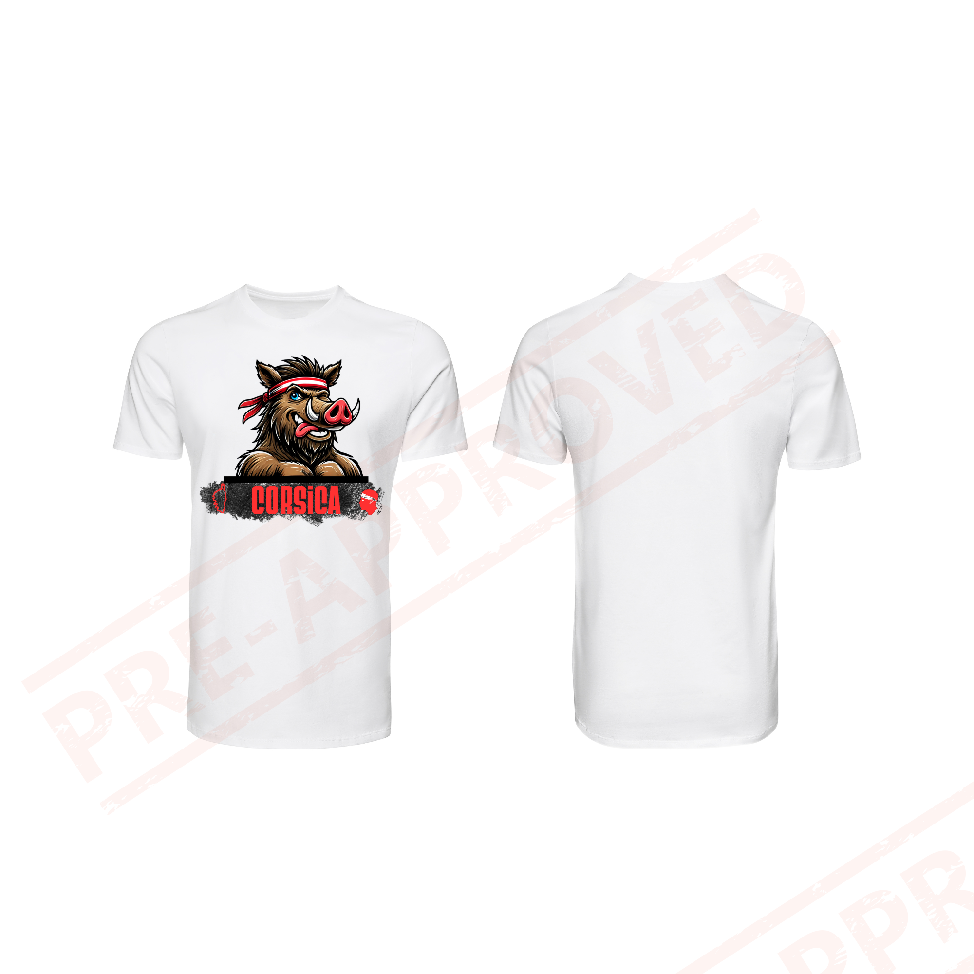 Tee-Shirt "Corsica Sanglier"