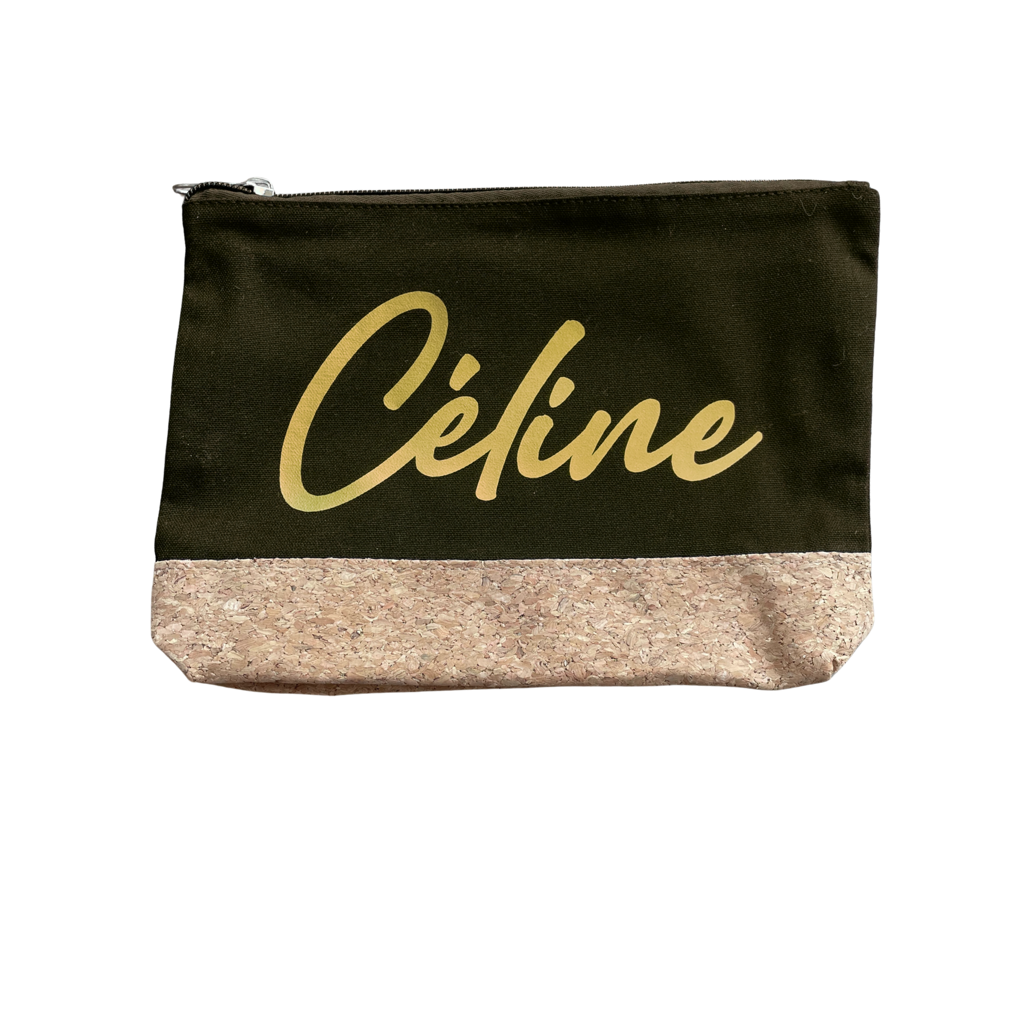 Trousse liège & coton personnalisable