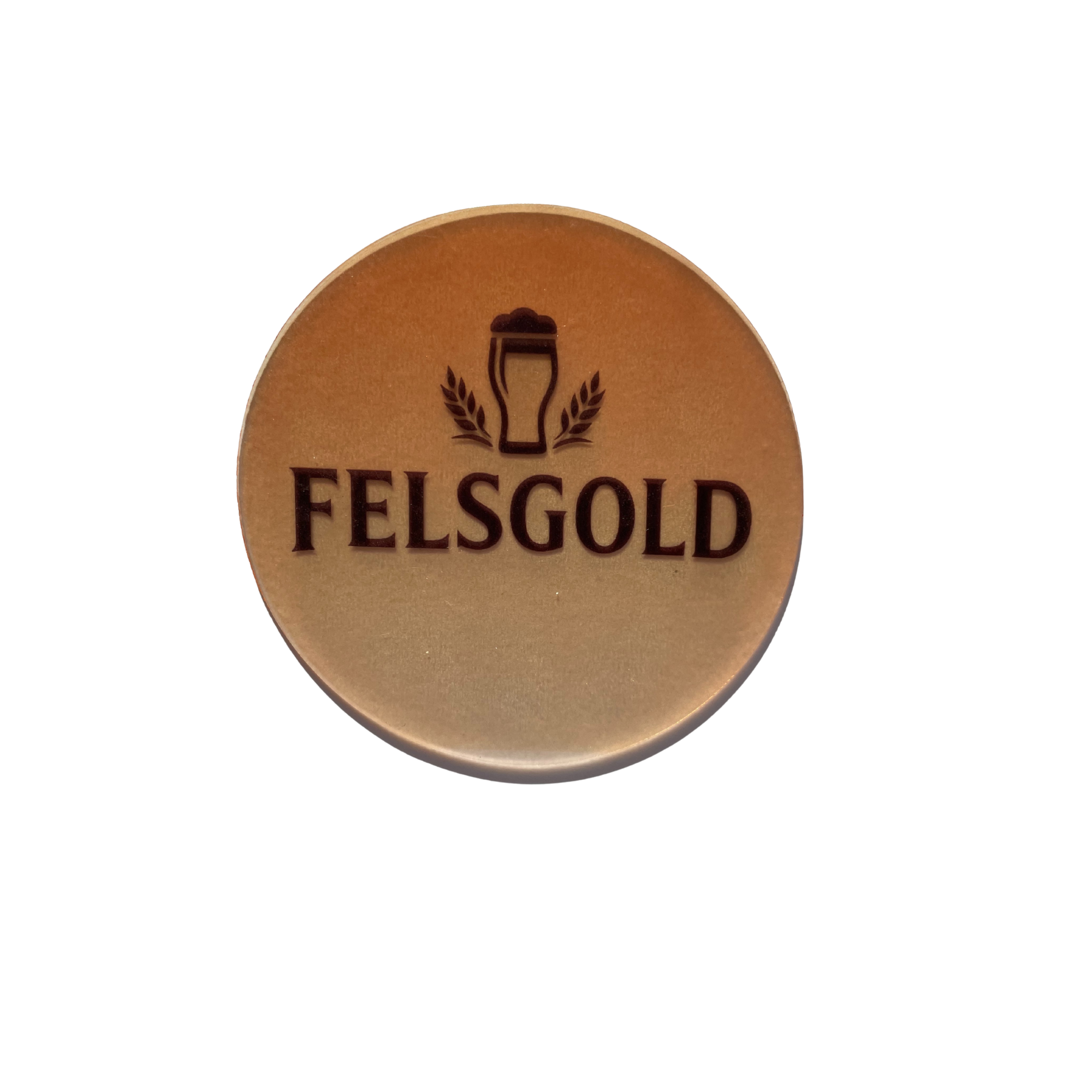 Cercle décoratif en acrylique personnalisable avec votre marque de bière