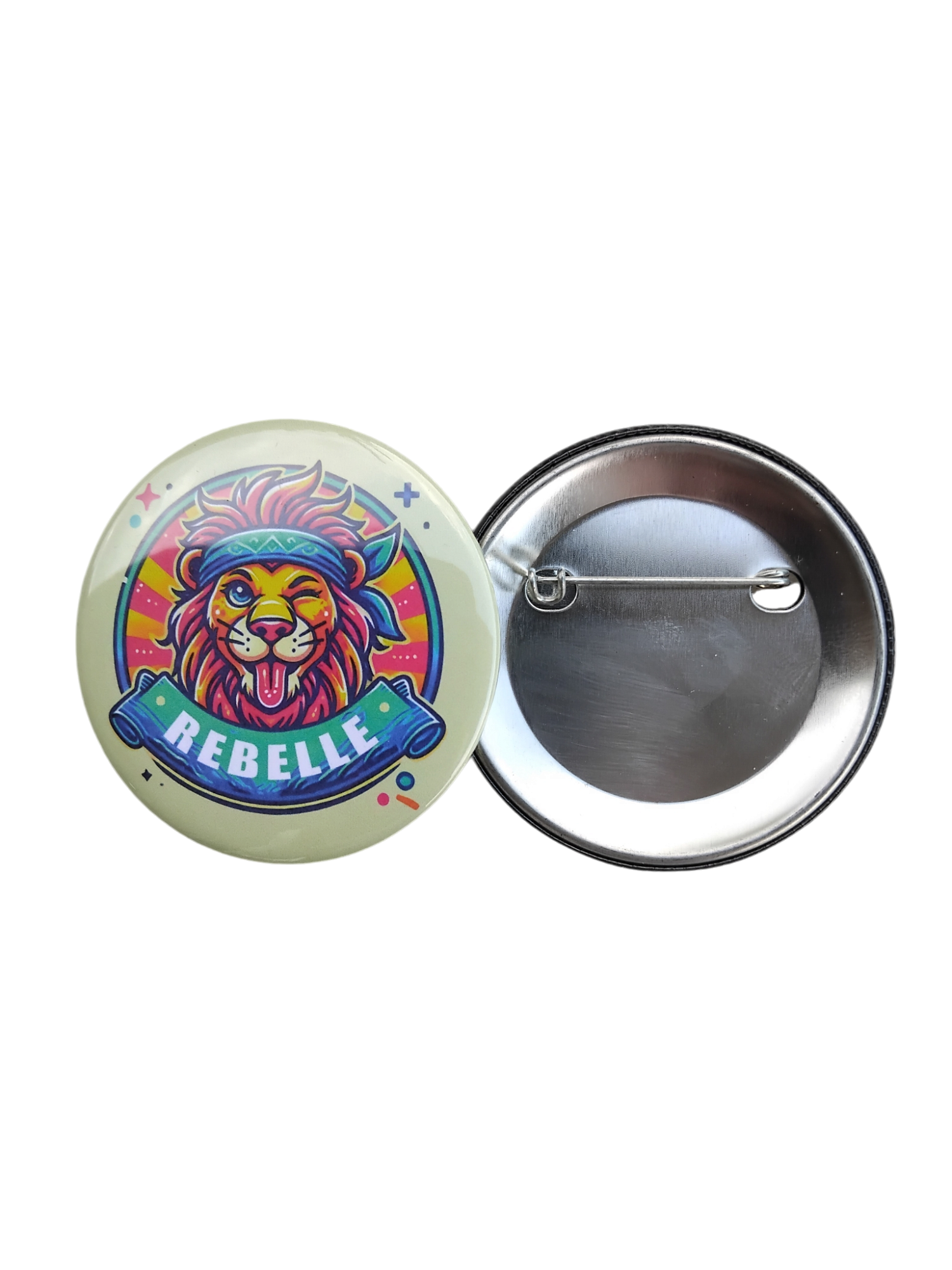Badge56mm Epingle personnalisable