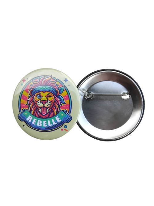 Badge56mm Epingle personnalisable
